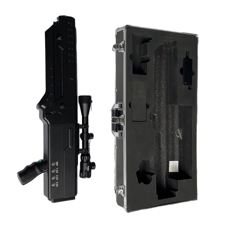  洪洞手持便携式枪型低空防御反制四通道A型